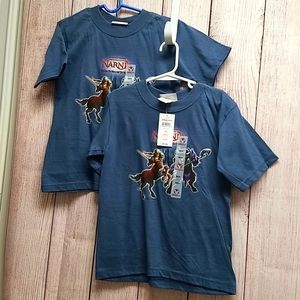 2 NWT Chronicles of Narnia t-shirts vintage Disney